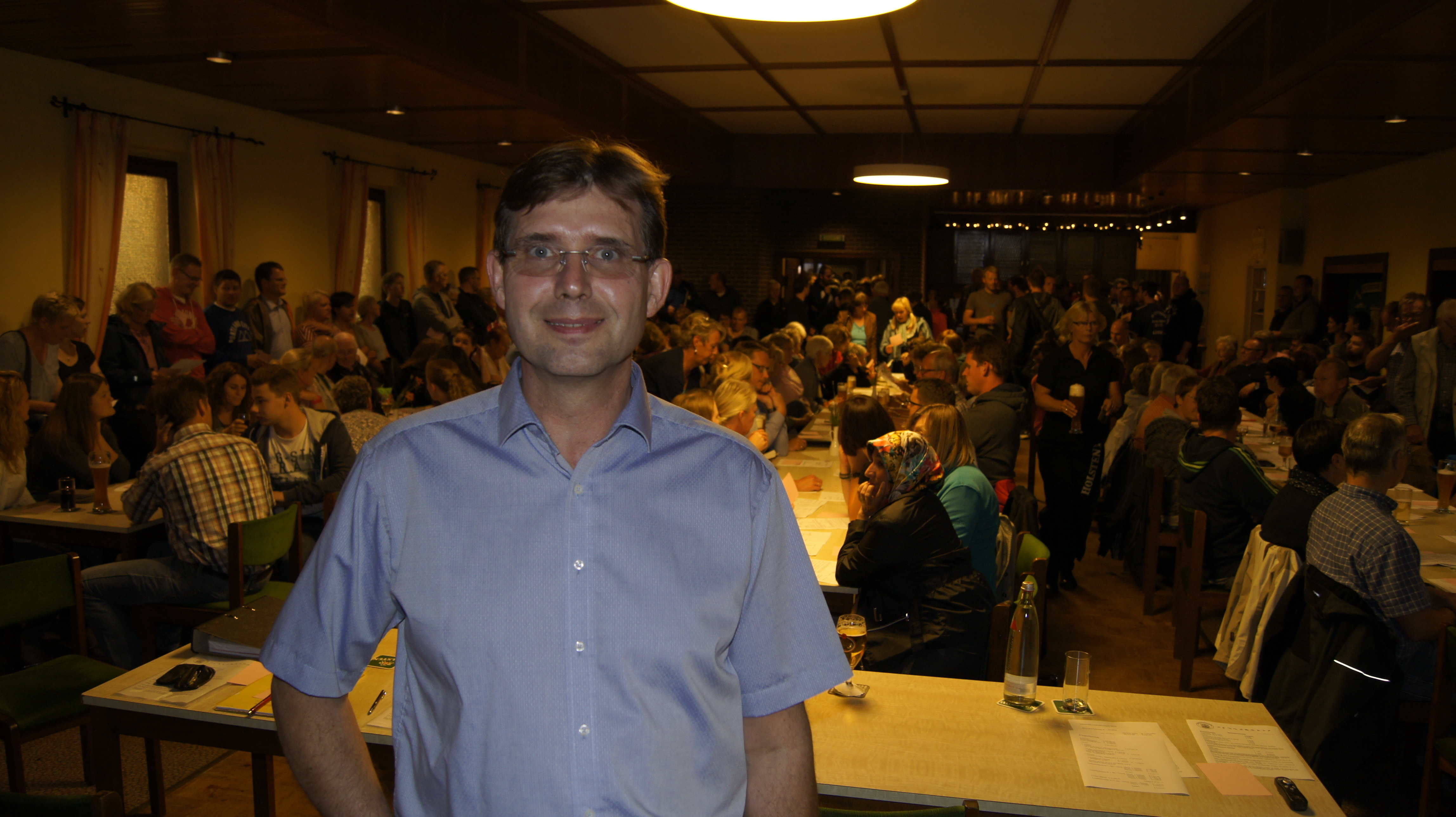 Freut sich über das Abstimmungsergebnis: VfL-Vorsitzender Christian Gittermann