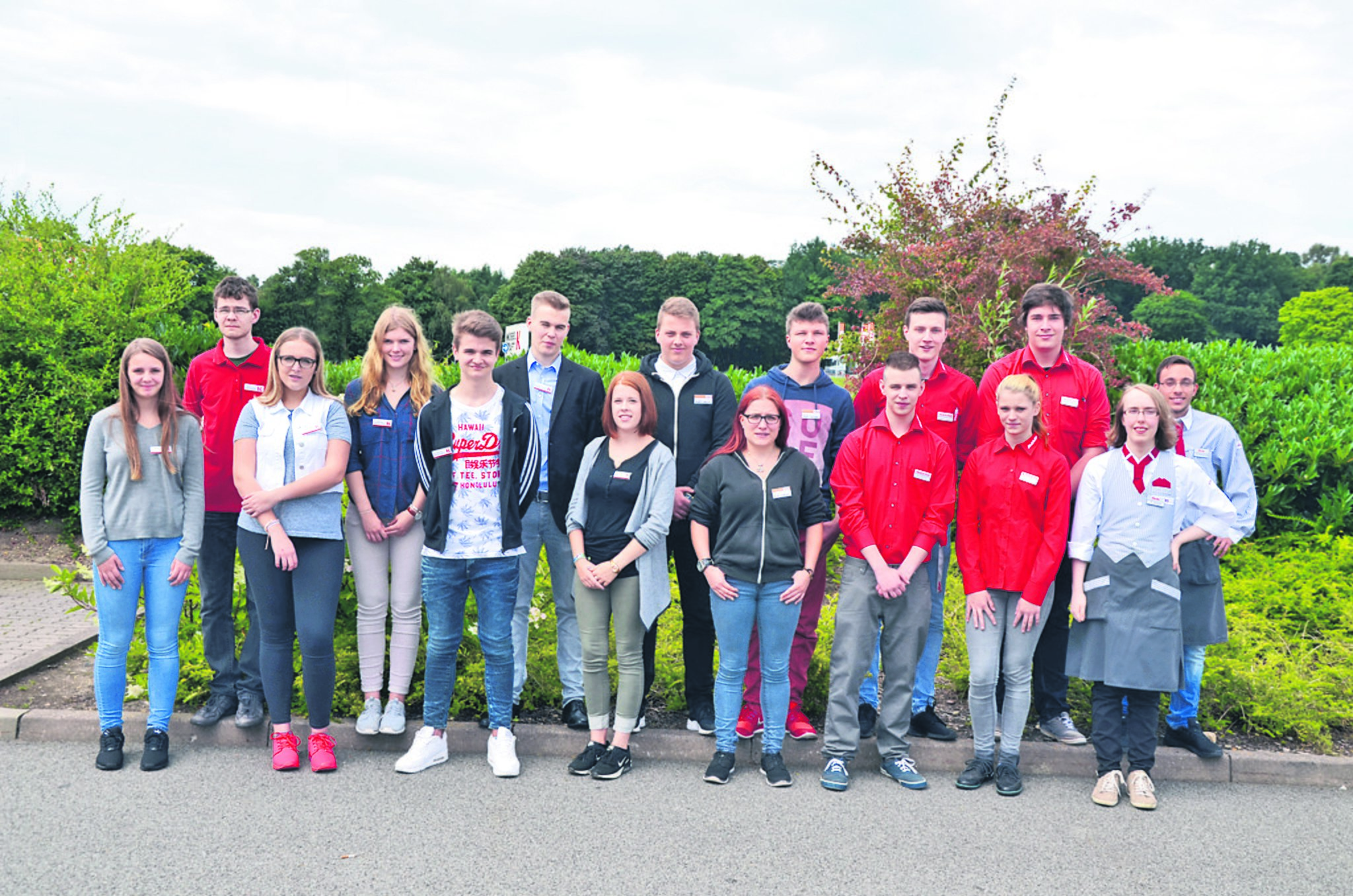 Ausbildungsstart im Fachmarktzentrum Buchholz Buchholz