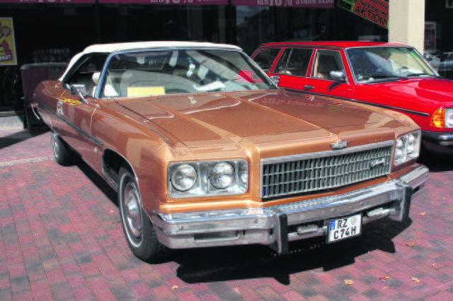 Wie viel verbraucht ein Chevrolet Caprice? „Darüber spricht man nicht“, stand an diesem Exemplar