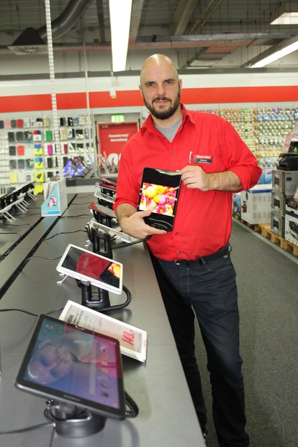 Tablets sind sein Metier: Henning Wiechern
