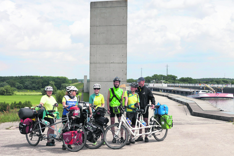Mit dem Tandem geht es quer durch Deutschland