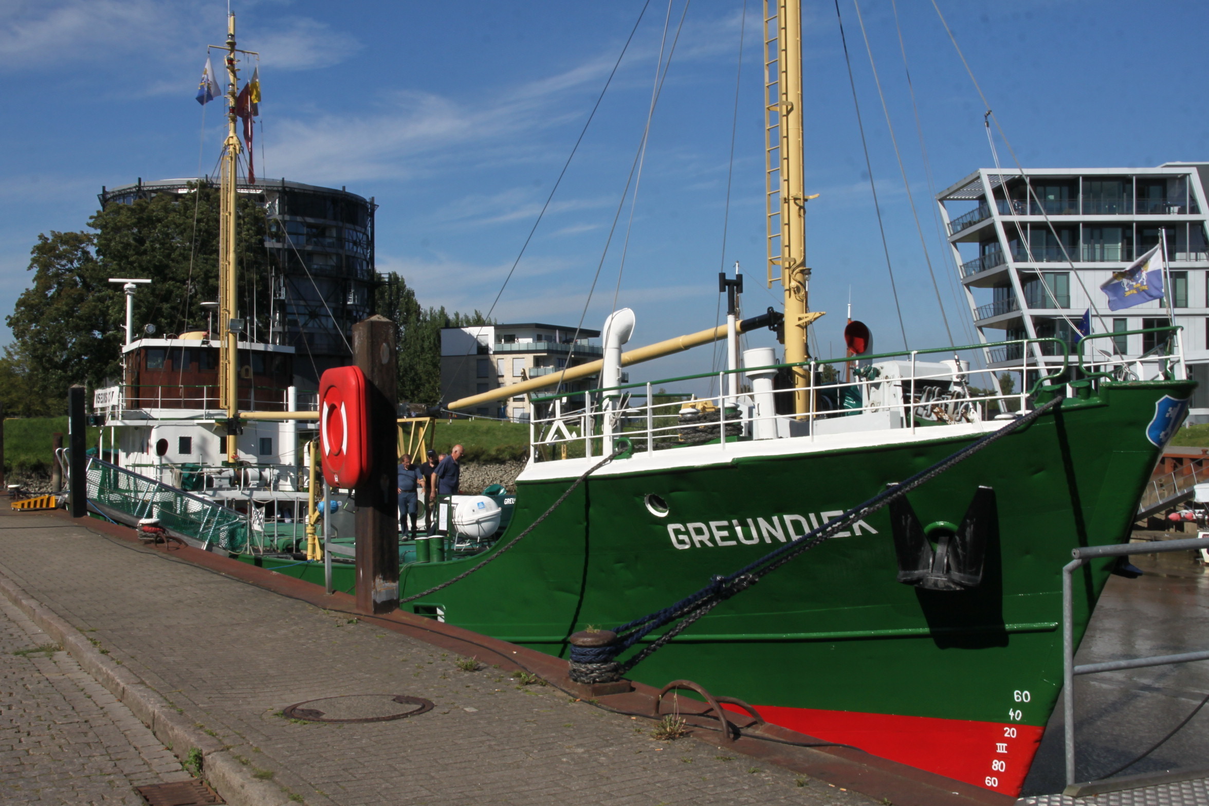 Die "Greundiek" in Stade