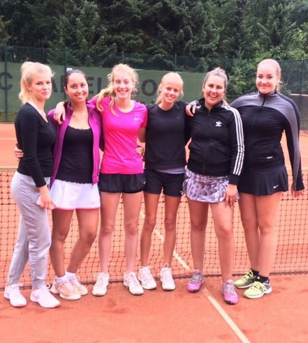 Die erfolgreichen Tennis-Mädchen des TC Ramelsloh