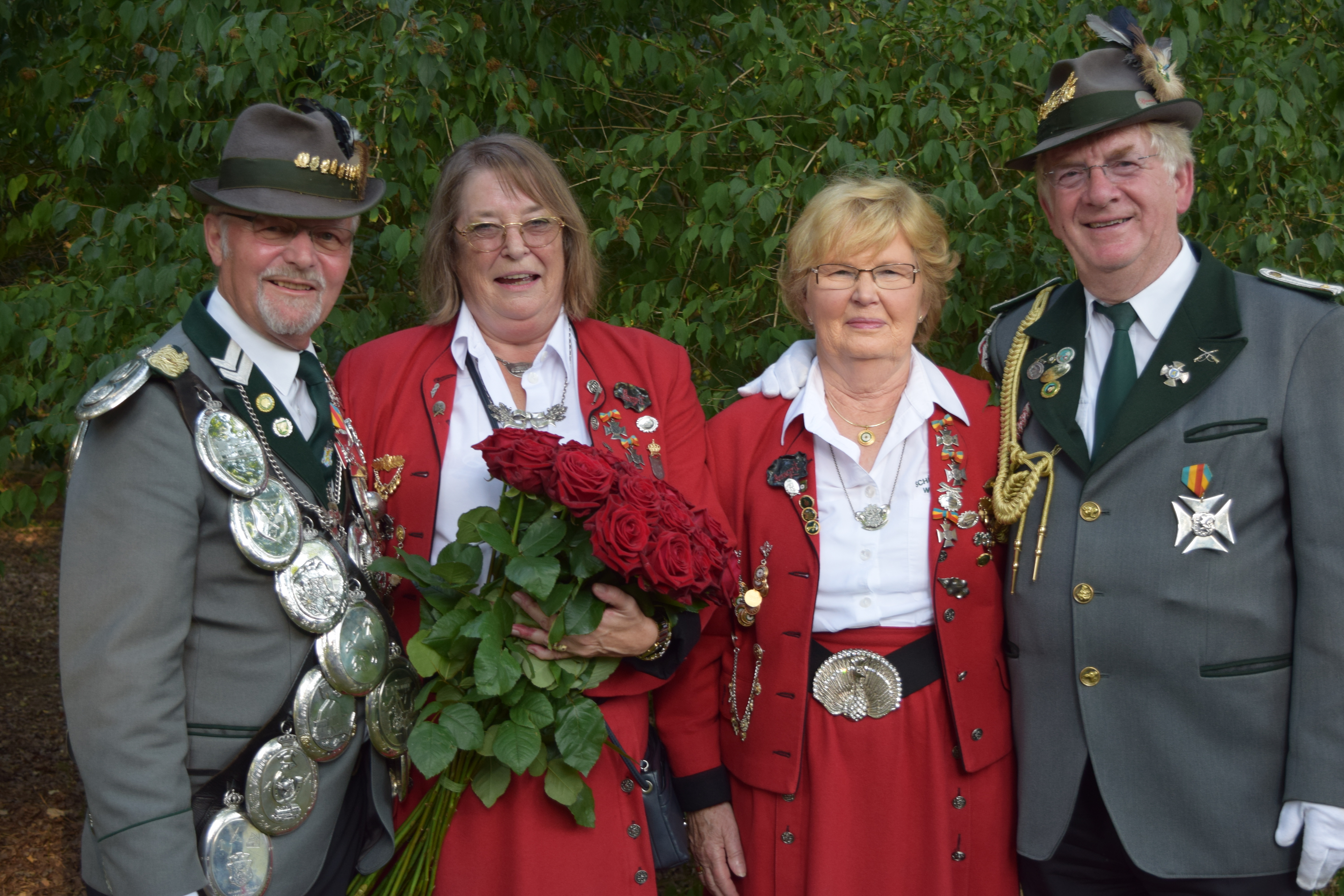 Impressionen:Königsproklamation beim Schützenkorps Winsen