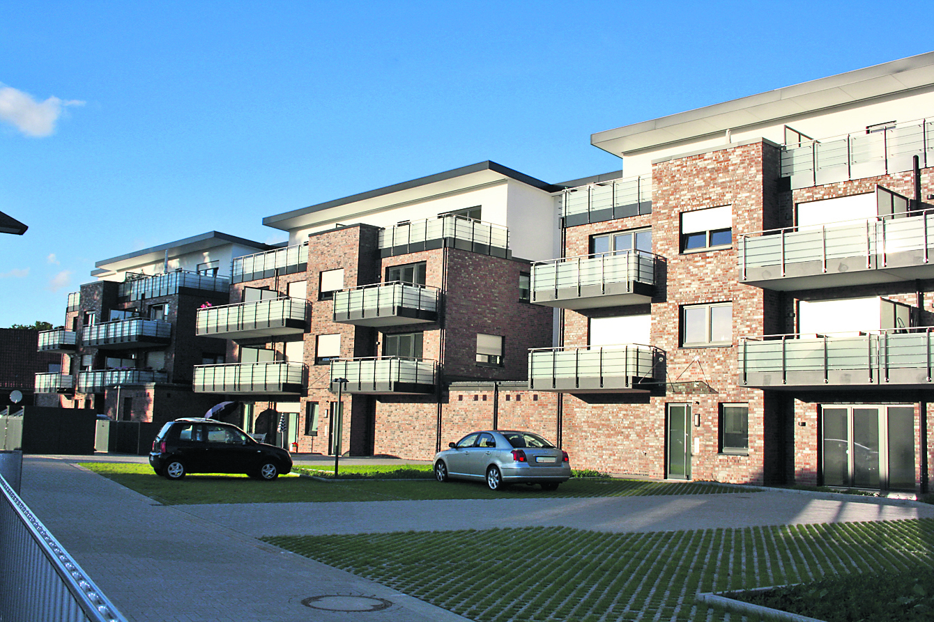 Jede Wohnung verfügt über einen Balkon oder eine Dachterrasse alle Balkone sind ruhig in rückwärtiger Lage positioniert