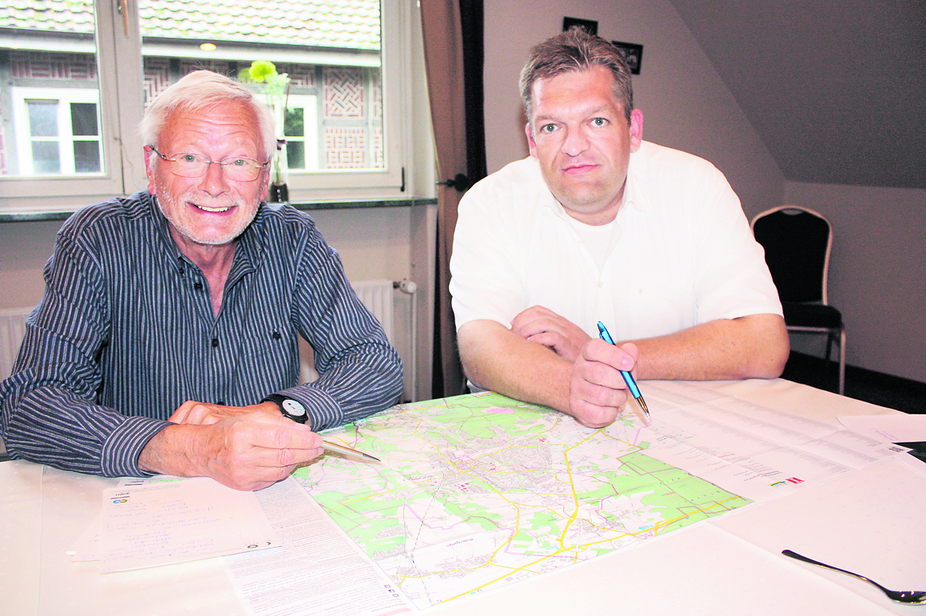 Trafen sich zum Vier-Augen-Gespräch: Norbert Stein (SPD, li.) und Christian Horend (CDU)