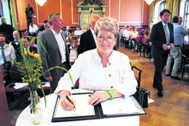 Dagmar Froelich, Geschäftsführerin der Arbeitsagentur in Stade