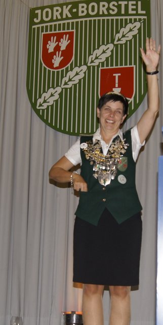 Schützenkönigin Brigitte Scheibe