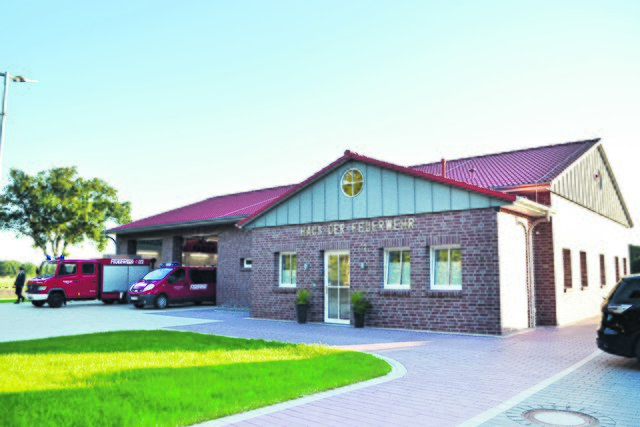 Das neue Feuerwehrhaus in Otter