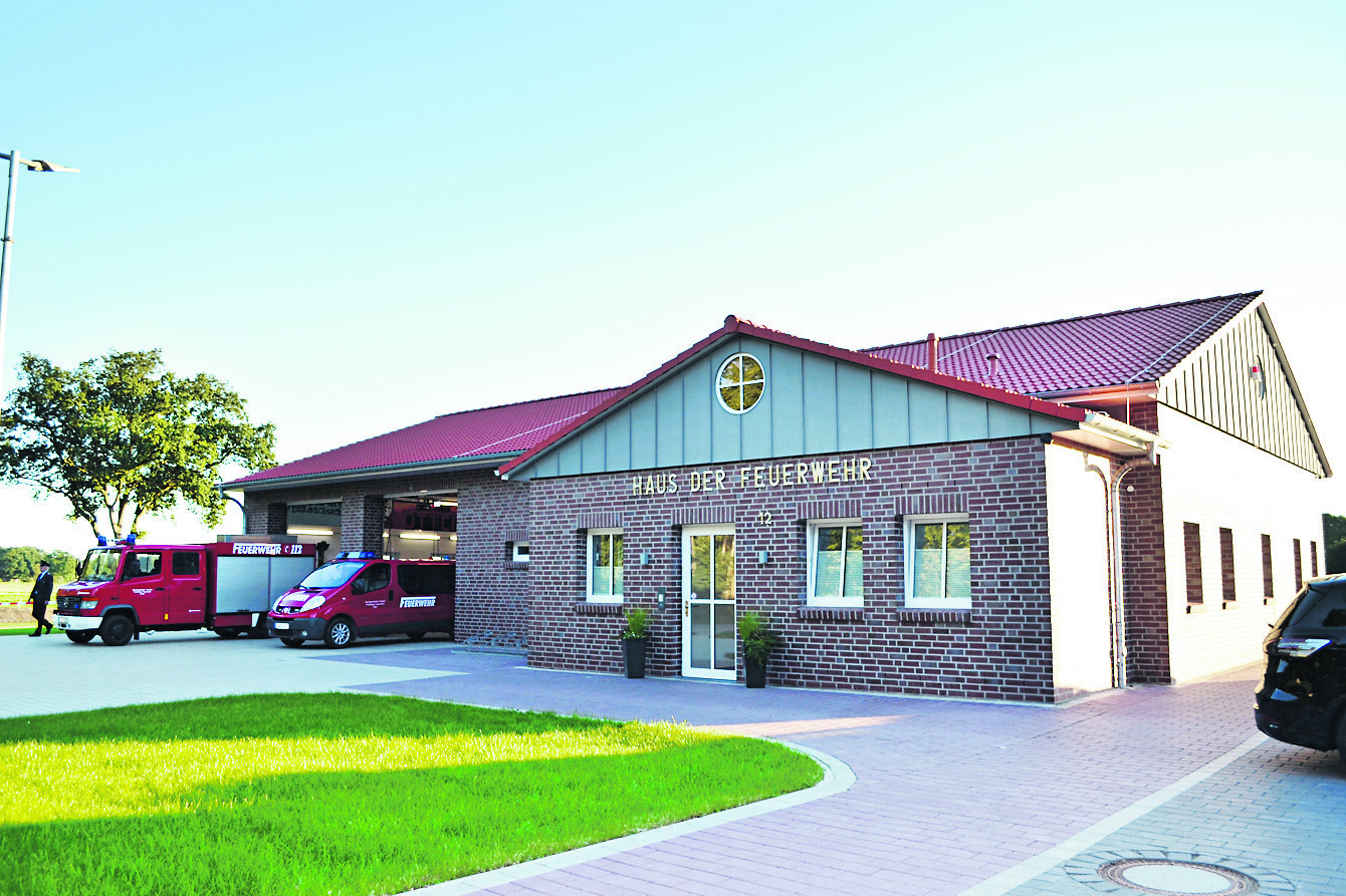 Das neue Feuerwehrhaus in Otter