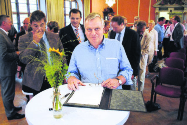 Gunter Armonat, Präsident des DRK-Kreisverbandes Stade