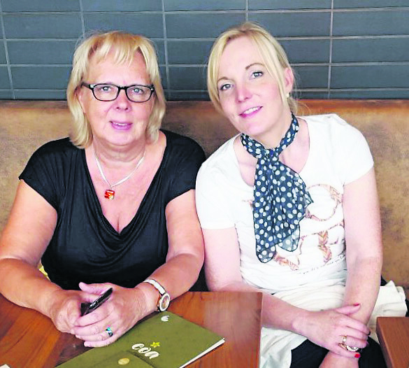Sigrid Hartig und Tochter Yasmine Hildebrandt, beide im Unternehmen tätig