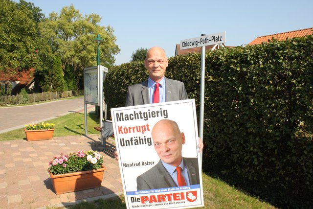 Sein erster politischer Erfolg: der prachtvoll angelegte Chlodwig-Poth-Platz