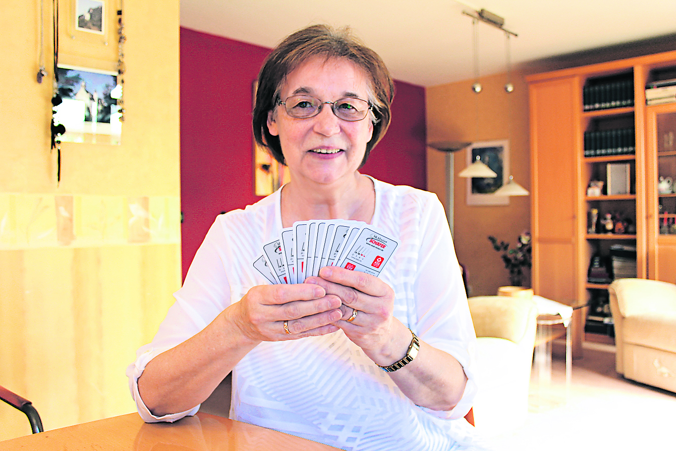 Sie ist die beste Zockerin: Jutta Geiß aus Buchholz sicherte sich in Las Vegas den Titel als Seniorinnen-Skatweltmeisterin