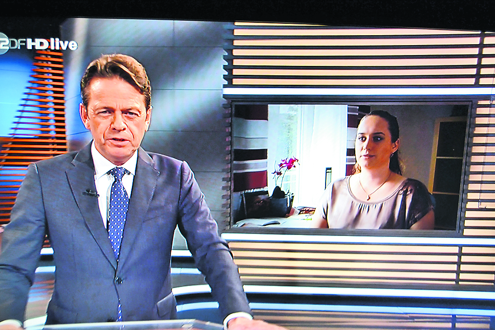 Rudi Cerne berichtete Donnerstag in der Sendung "Aktenzeichen XY" über die von Marijke Schulz erhinderte Entführung