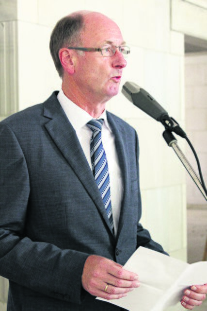 Samtgemeinde-Bürgermeister Hans-Heinrich Höper