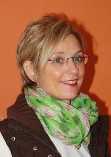 Privat kaum wiederzuerkennen: Claudia Haf