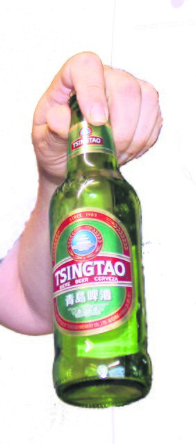 Ist leider nur eine Einweg-Flasche: Bier aus China