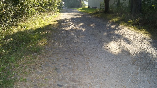 Der Feldsteinweg in Dollern steht unter Denkmalschutz