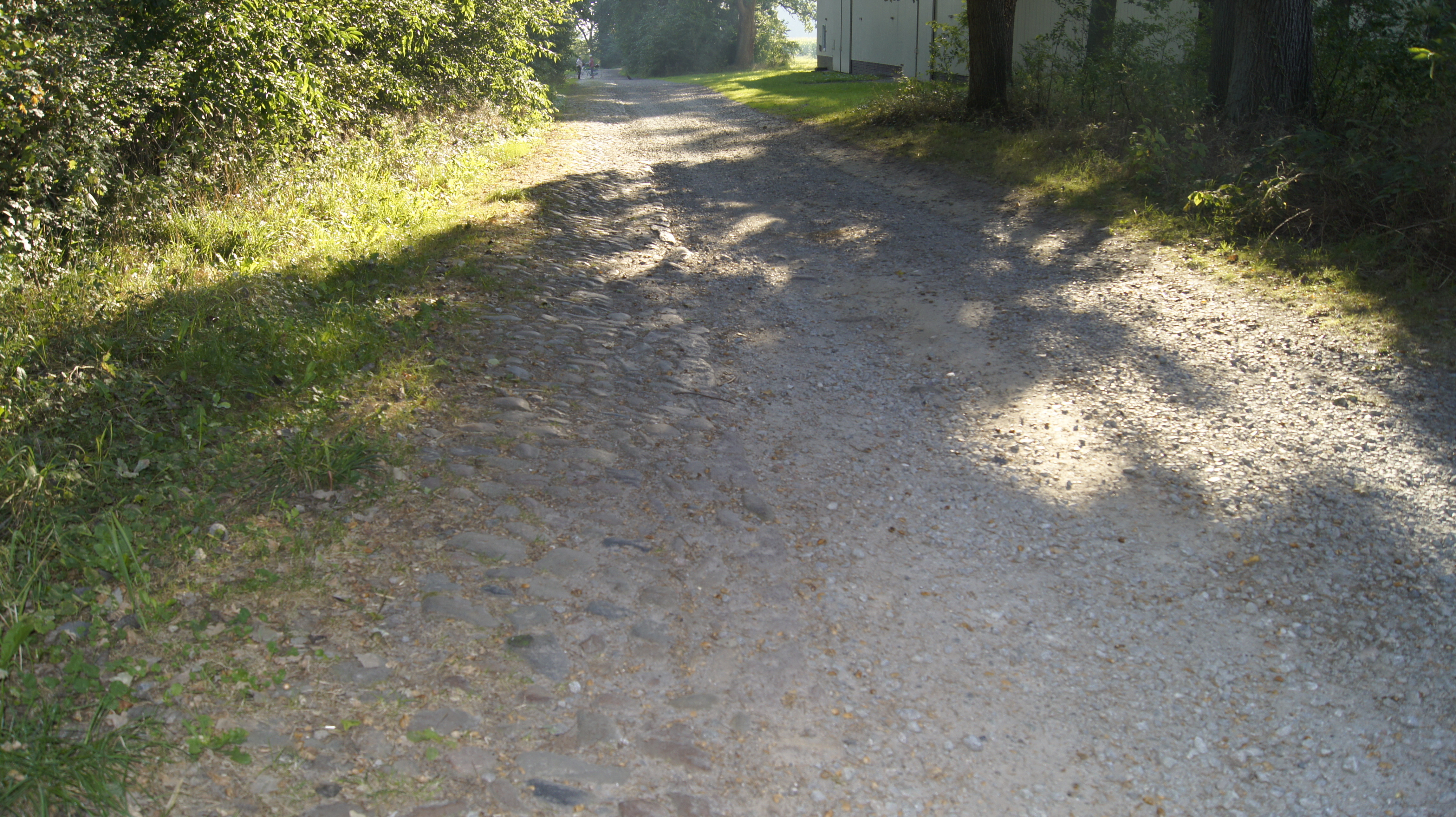 Der Feldsteinweg in Dollern steht unter Denkmalschutz