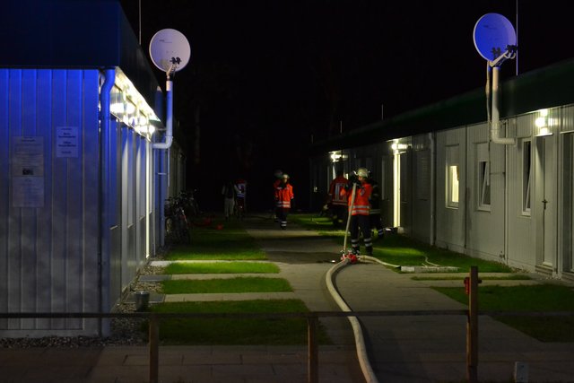 Die Feuerwehren hatten den Brand schnell gelöscht
