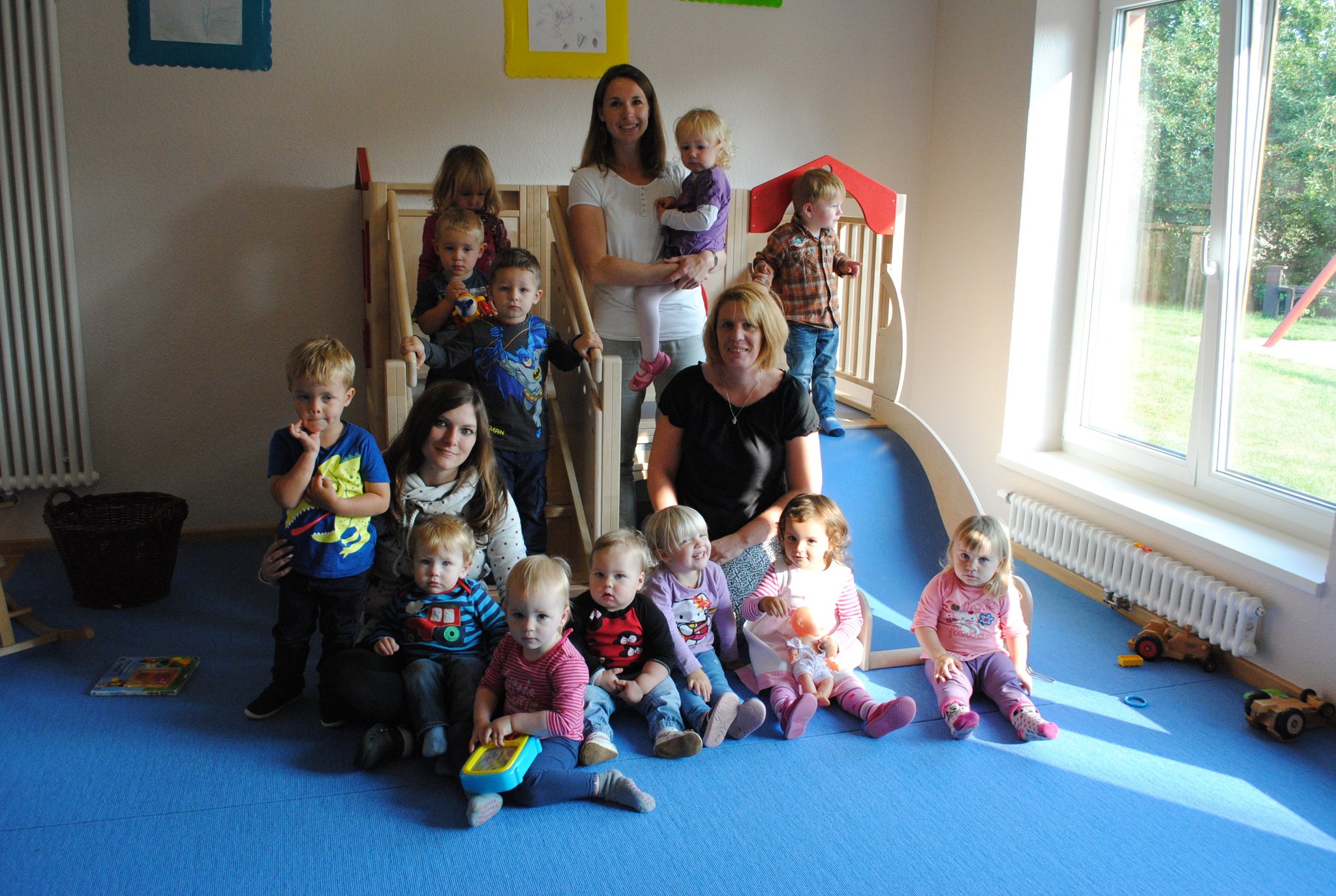 Im Kindergarten in Oldendorf werden körperliche Aktivitäten groß