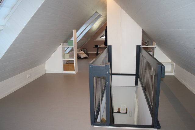 der ausgebaute Spitzboden