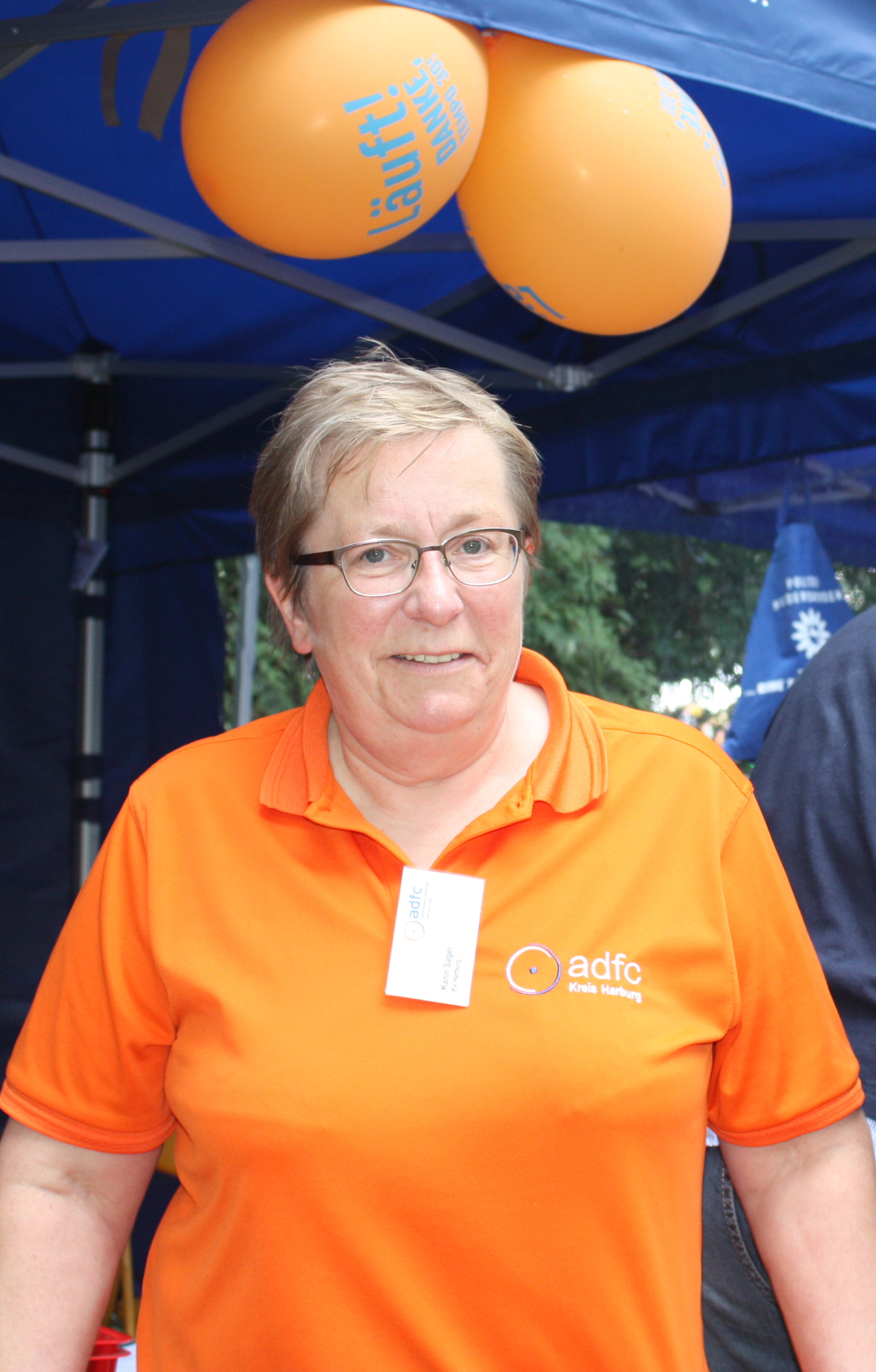 ADFC-Kreisvorsitzende Karin Sager