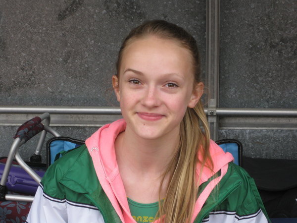 Platz zwei in Berlin: Rebecca Meyer