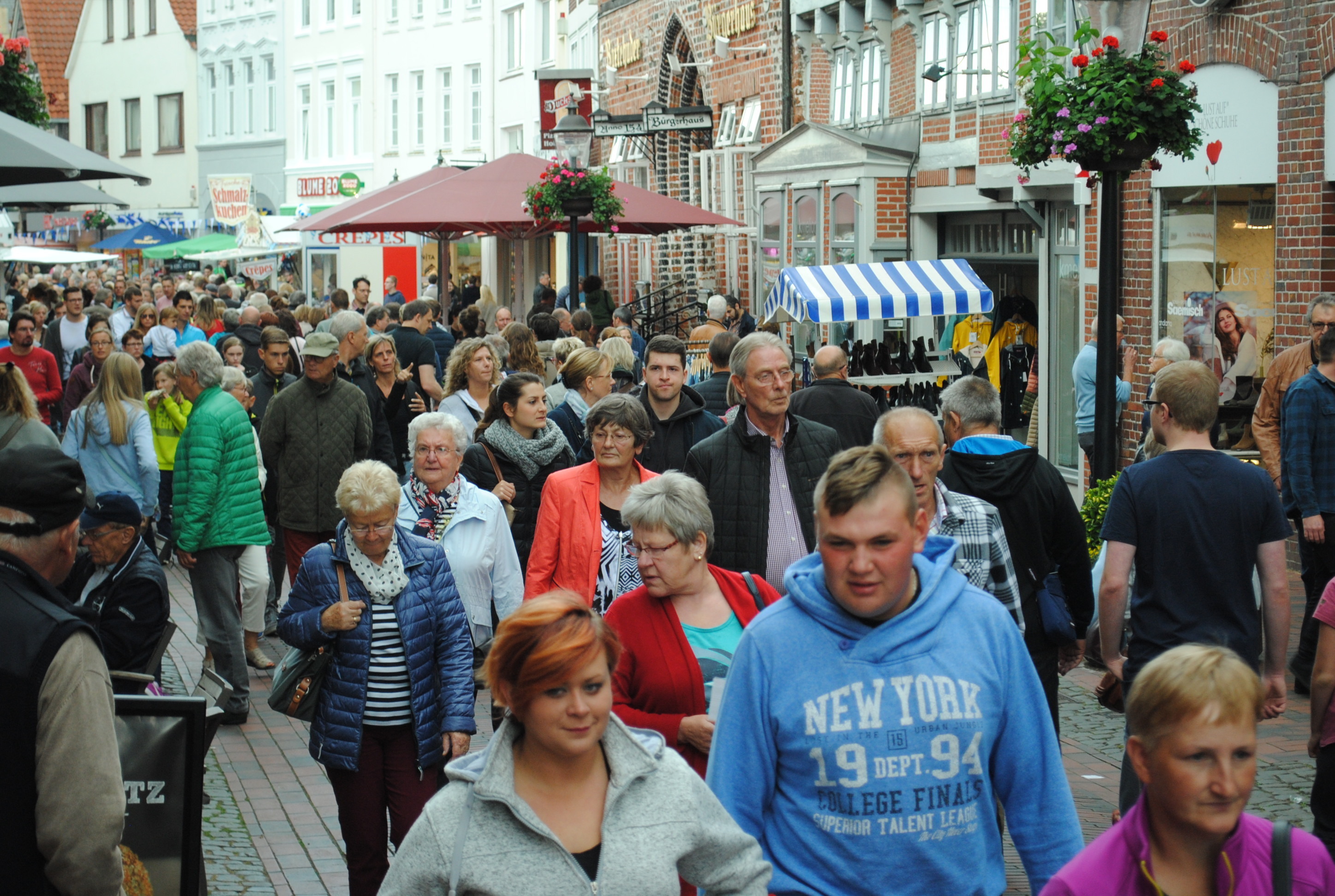 Volles Haus in der Altstadt