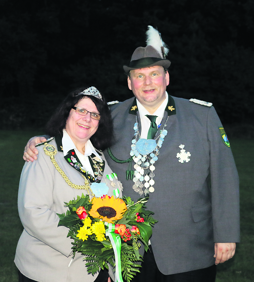 Vizekönig Kai Greußlich mit seiner Ehefrau Nicoletta