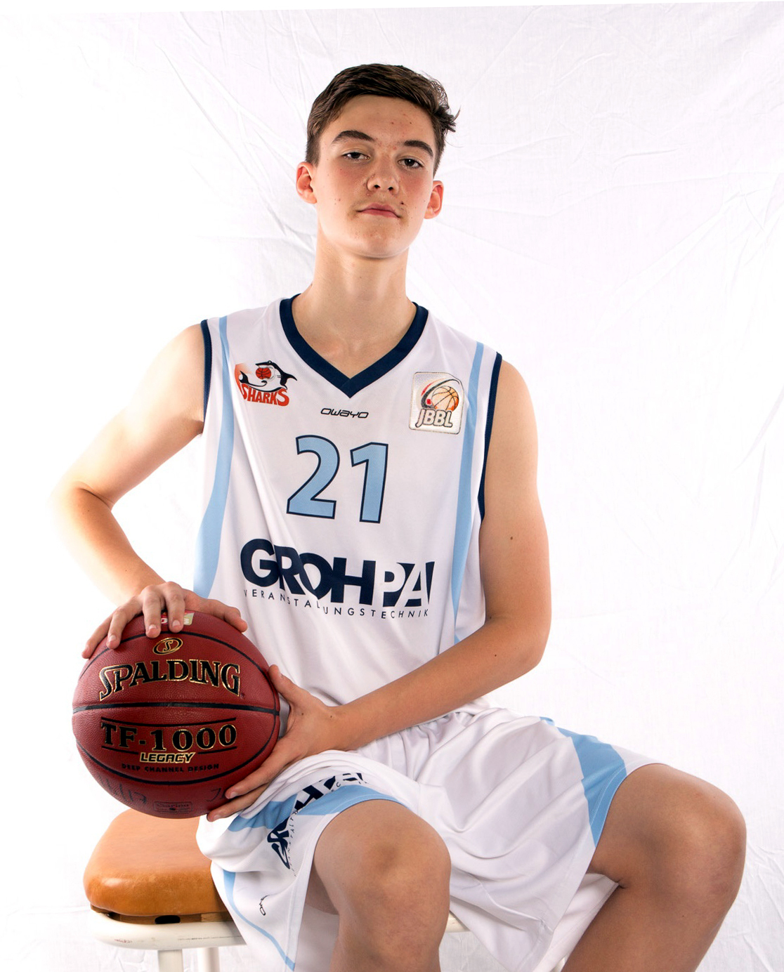 Moritz Kröger (13) auf dem Sprung in der Nationalkader