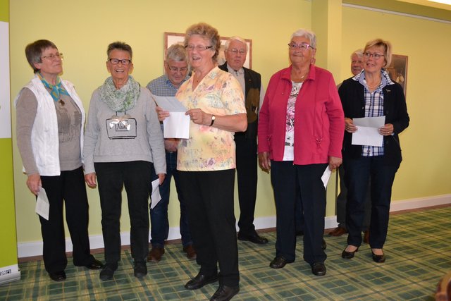 Auch die Er und Sie-Gruppe gratulierte