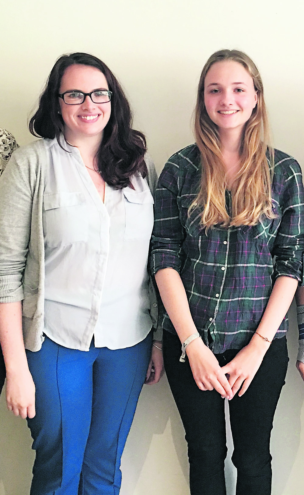 Die neuen "Bufdis": Andrea MacKenzie (li.) und Antonia Sander