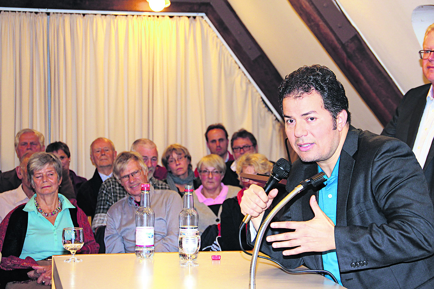 Abdel-Samad legte vor rund 100 Zuhörern seine Thesen dar