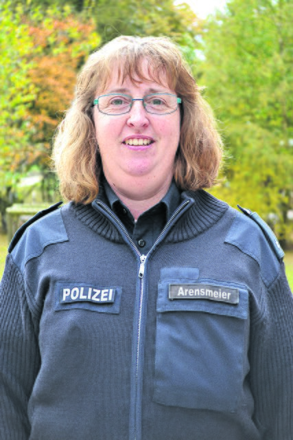 Polizeikommissarin Silke Arensmeier im WOCHENBLATT-Interview