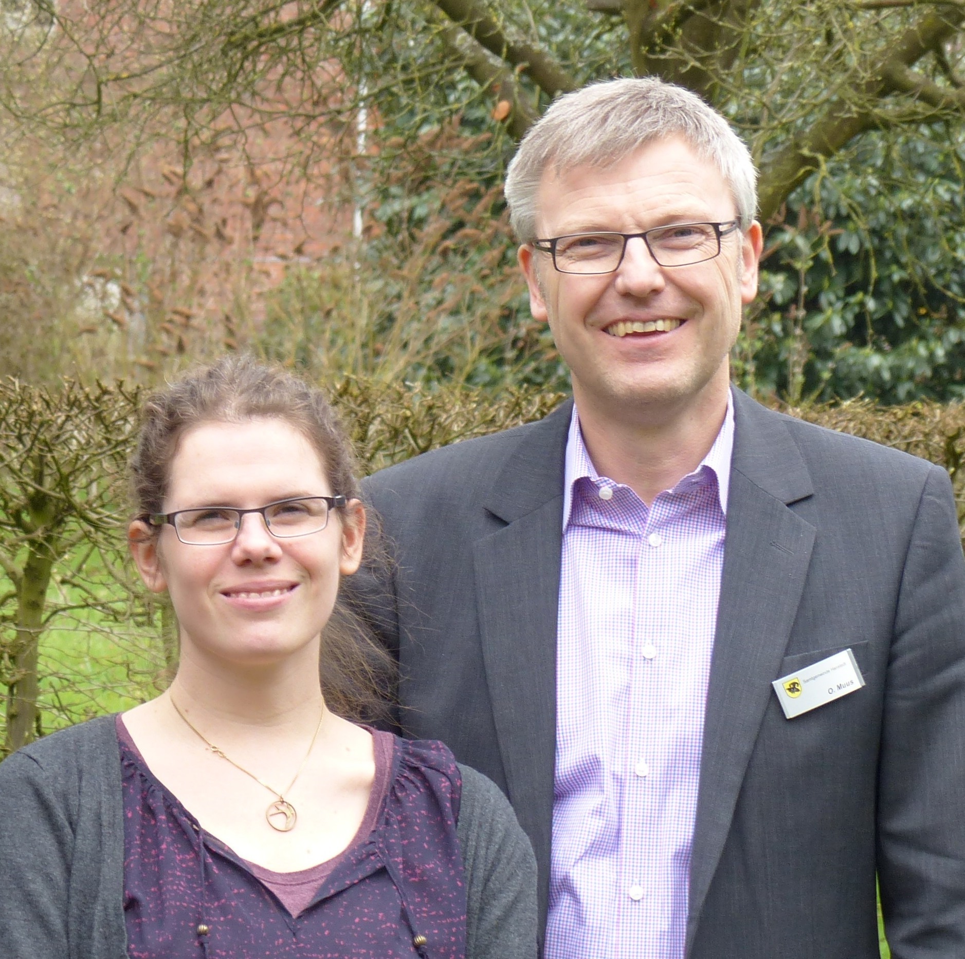 Moderierten die Versammlung: Regionalmanagerin Hanna Fenske und Olaf Muus, Vorsitzender des Vereins Naturpark Lüneburger Heide