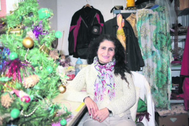 Sona Zakaryan-Dawi betreibt einen Second-Hand-Laden im Altländer Viertel