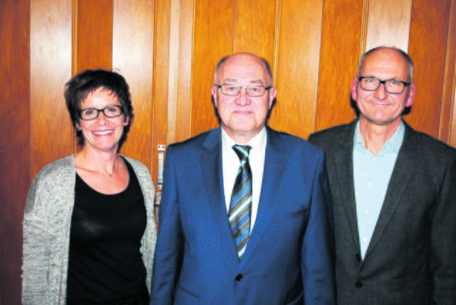 Das Eyendorfer Führungstrio (v. li.): Sabine Kneifel, Norbert Lühmann und Carsten Glahn