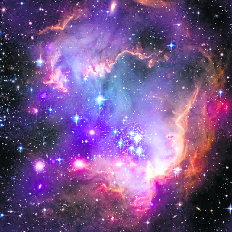 Dieses Foto heißt "Taken Under the 'Wing' of the Small Magellanic Cloud"