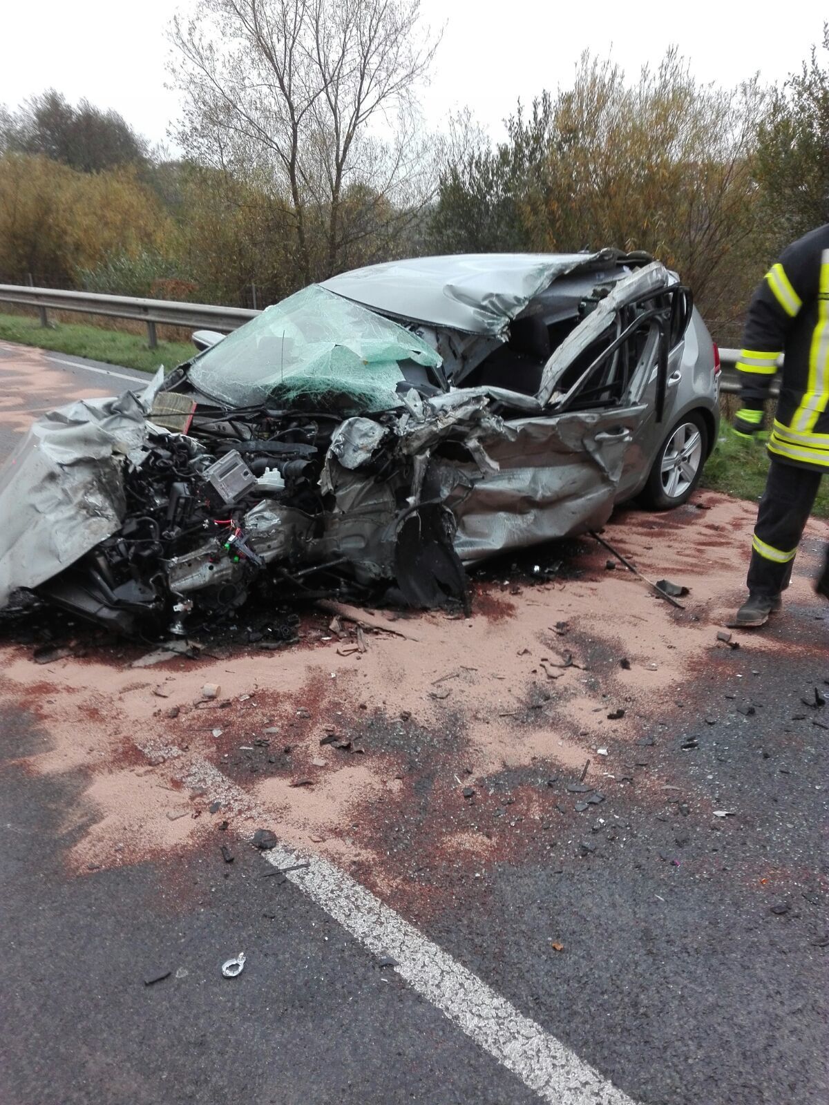 Der Golf des Unfallverursachers
