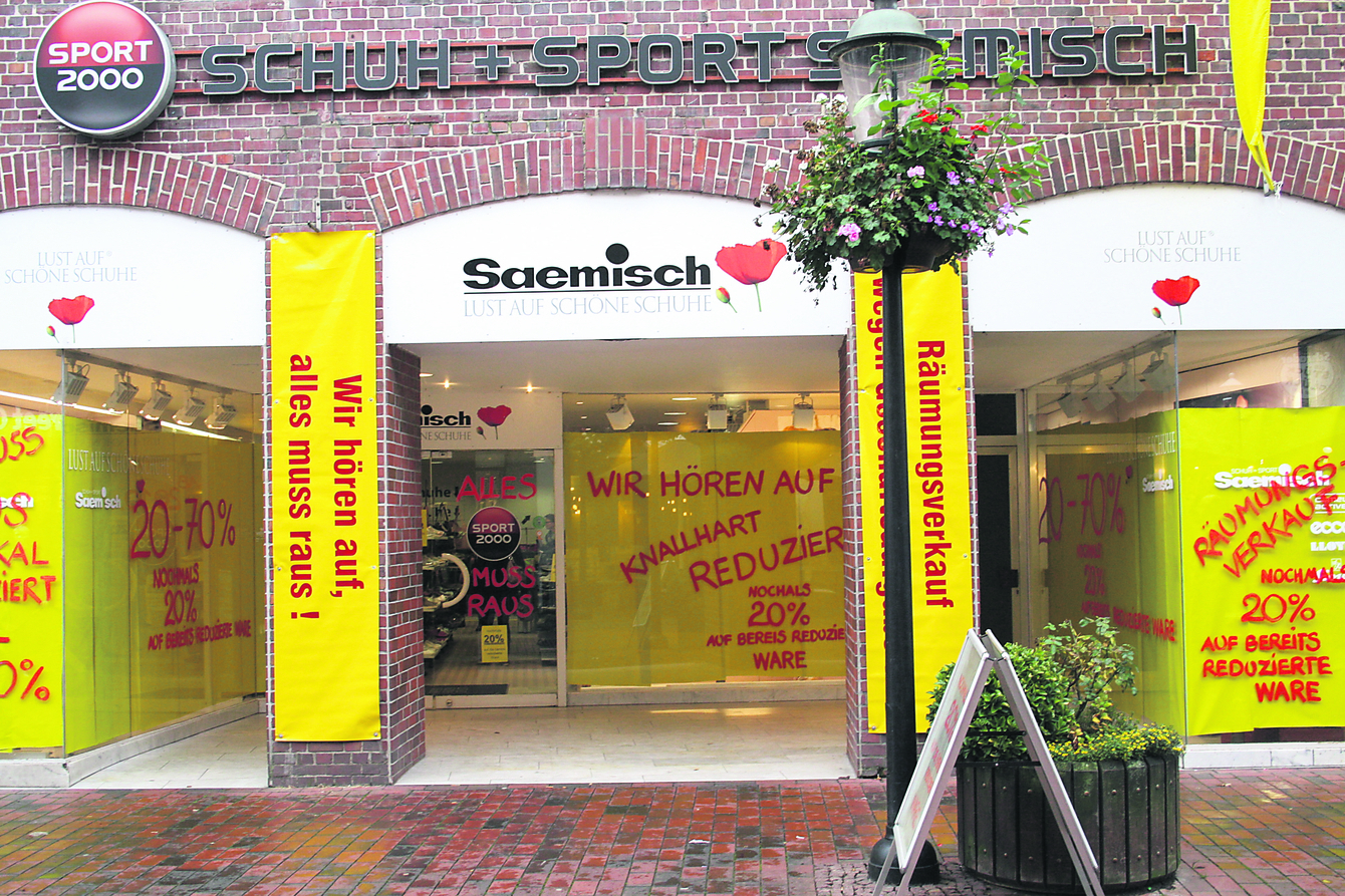 Das Schuhhaus Saemisch befindet sich in der Buxtehuder Altstadt
