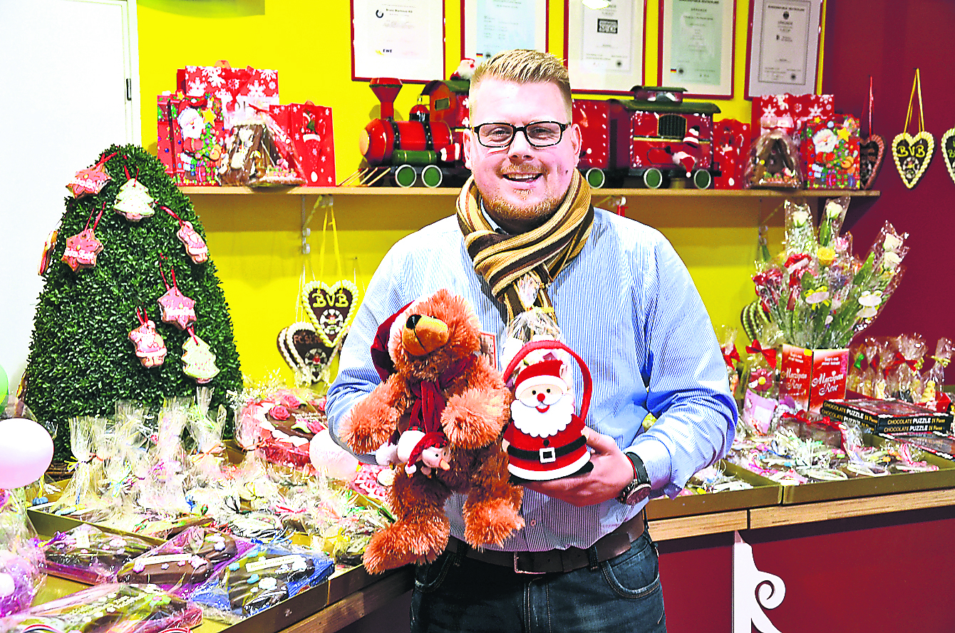 Bastian Bierbaum präsentiert geschmackvolle Weihnachtsartikel