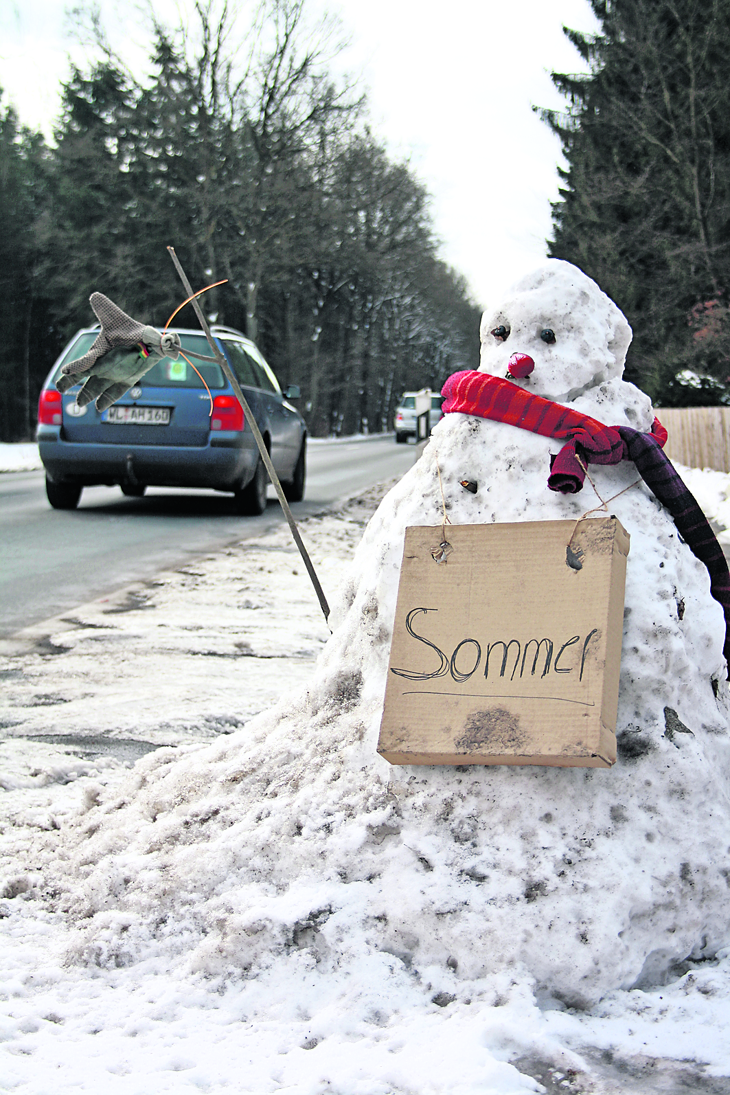 Schulausfall und stattdessen einen Schneemann bauen - wann dies so ist, entscheidet der Landkreis