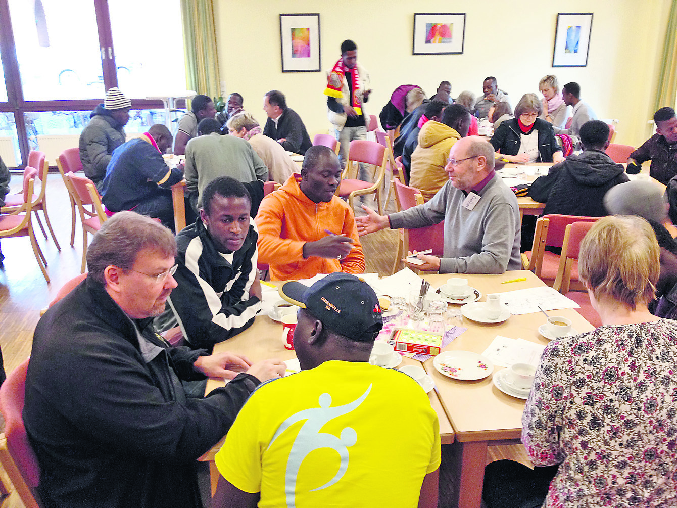 Läuft mit großem Erfolg seit Herbst 2013: das internationale Café in Winsen
