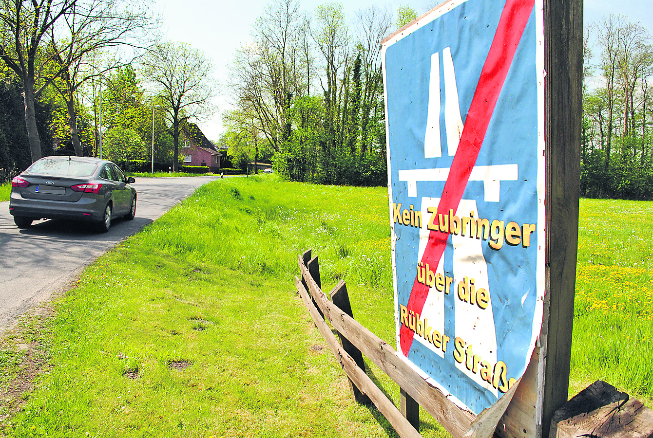 Der Bau des A26-Zubringers stößt auf Widerstand