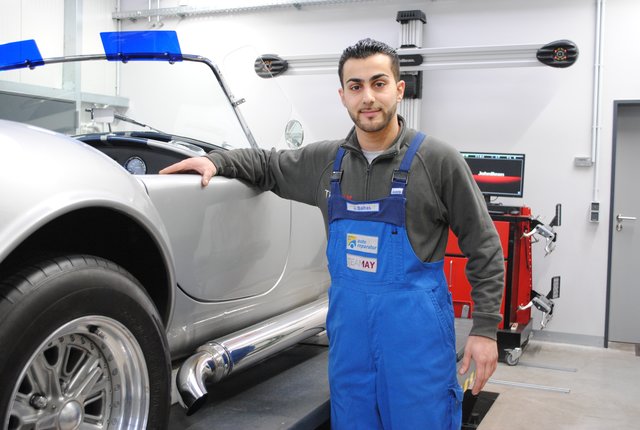 Werkstattleiter Jesef Balhas