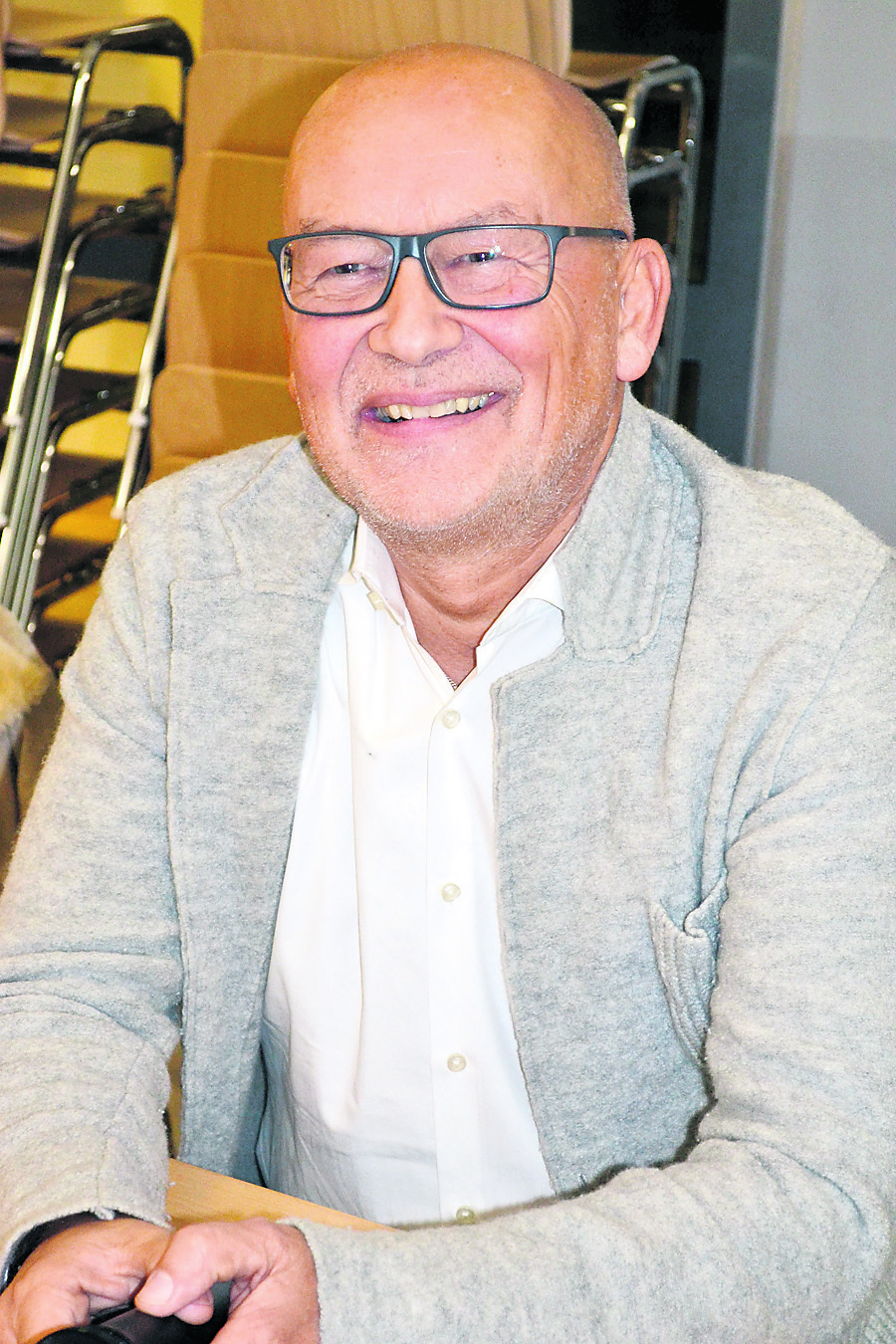 Norbert Behrens stellte das Bauvorhaben vor