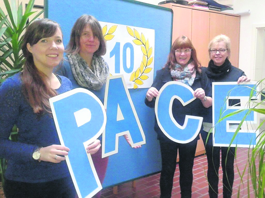 Gehören zum "Pro-Aktiv-Centrum" (PACE)-Team (v. li.): Katharina Zabel-Scheel, Katja Matthies, Anke Helbig und Anke Stolze-Holdorf