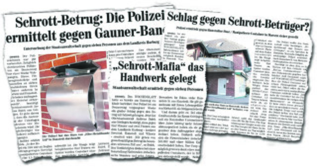 Im Herbst vergangenen Jahres hatte das WOCHENBLATT exklusiv über die Schrott-Mafia in der Samtgemeinde Hanstedt berichtet